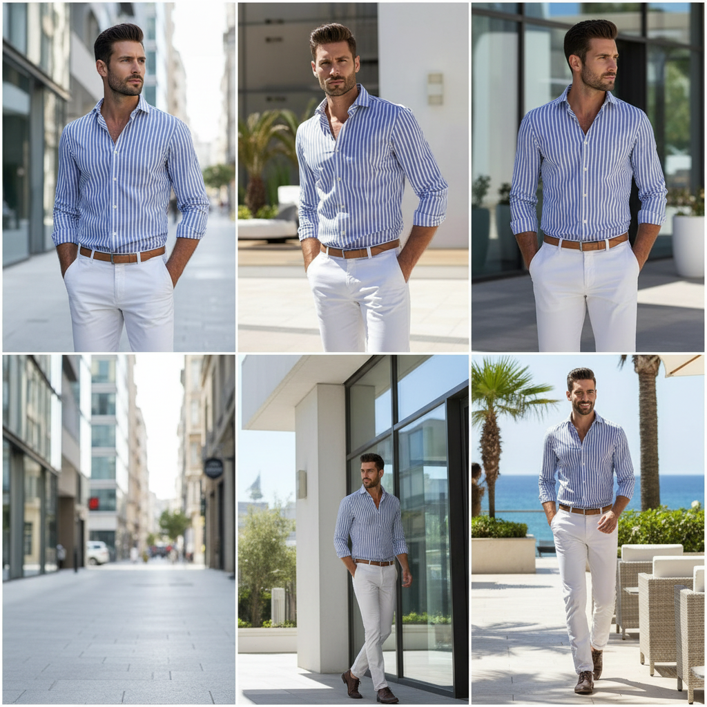 UOMO-camicia elegante