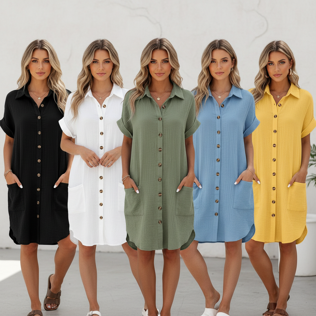 Abito in lino vintage